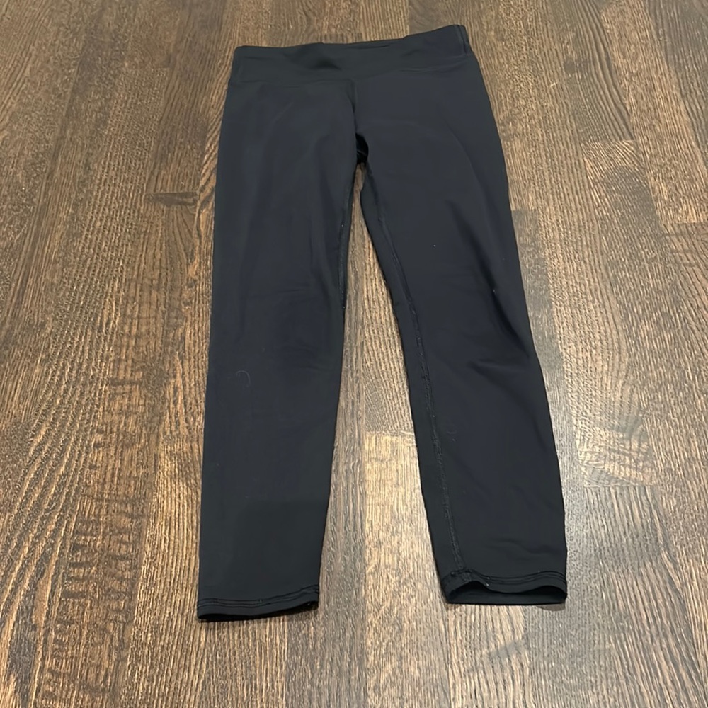 girls black leggings